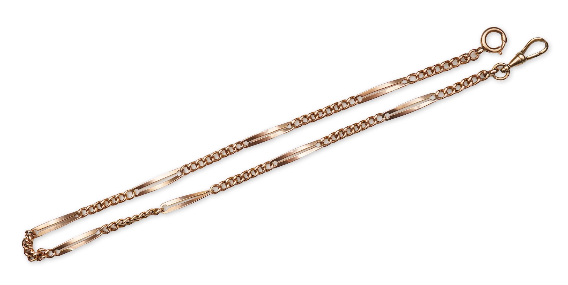 A gold watch chain, Austria, early 20th century